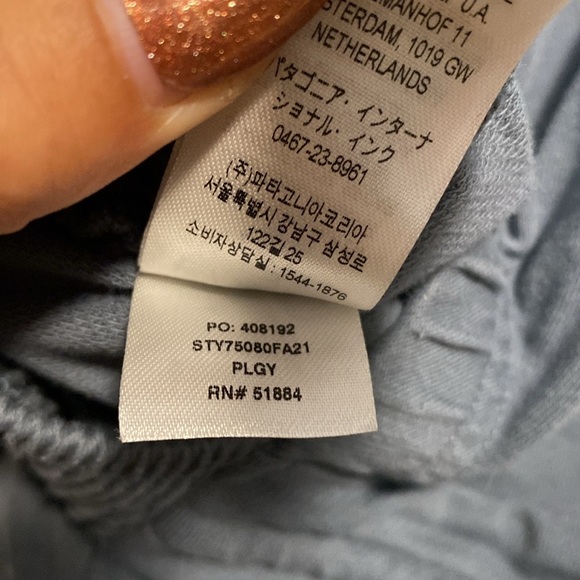 Patagonia Slate Blue Jumpsuit - Organic Cotton - XS - With pockets front & back - Picture 11 of 11